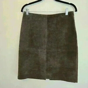 Mossimo Women's Leather Suede Pencil Skirt Size 6